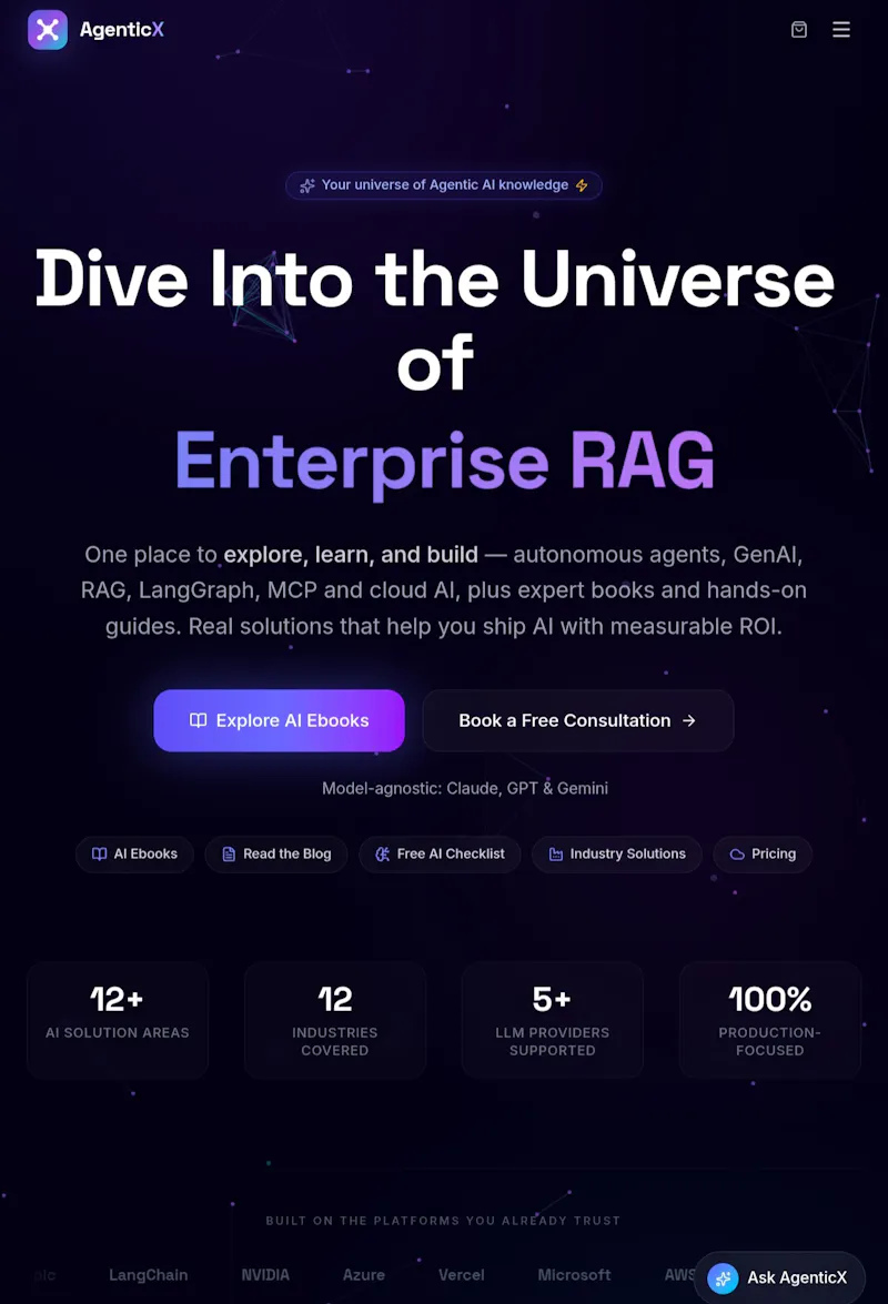 AgenticX AI Labs screenshot 2