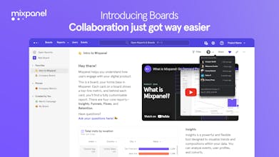 Mixpanel Boards gallery image