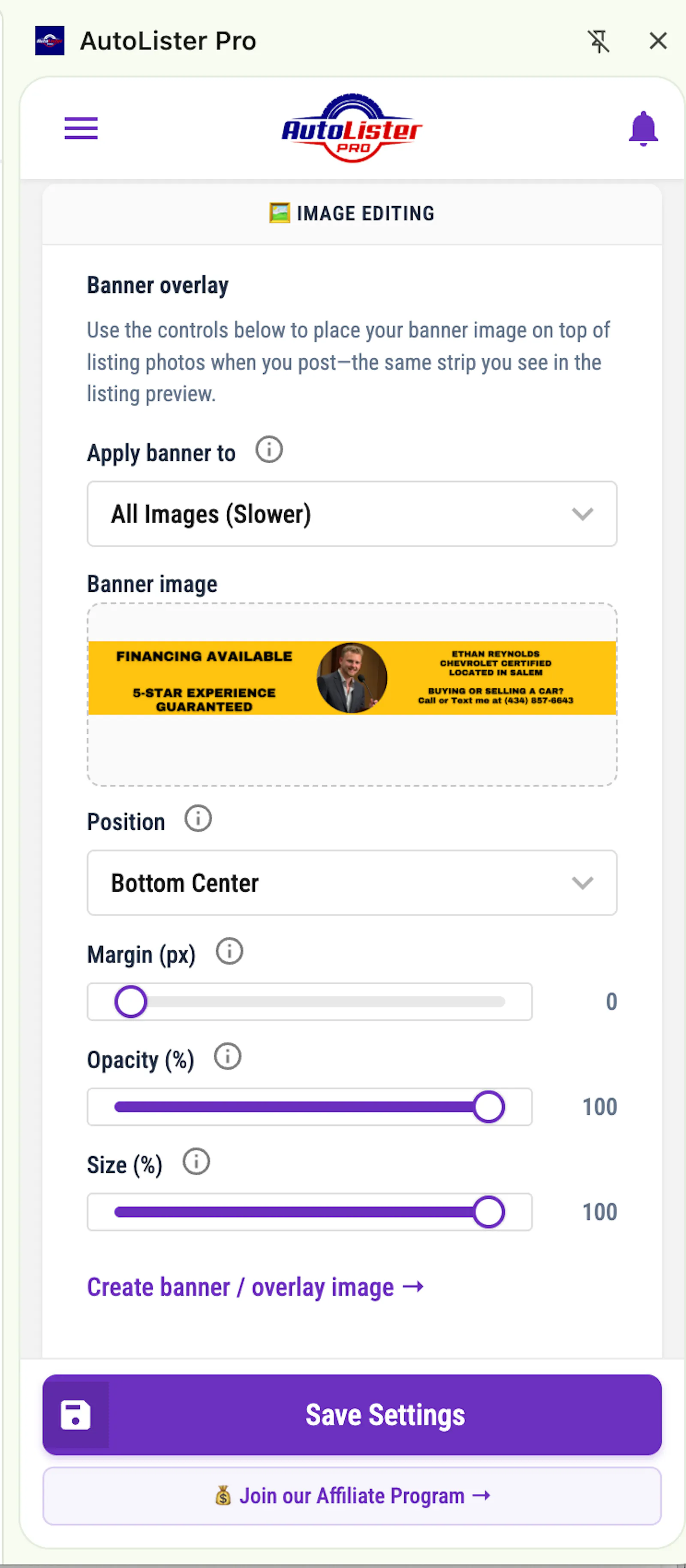 AutoLister Pro screenshot 5