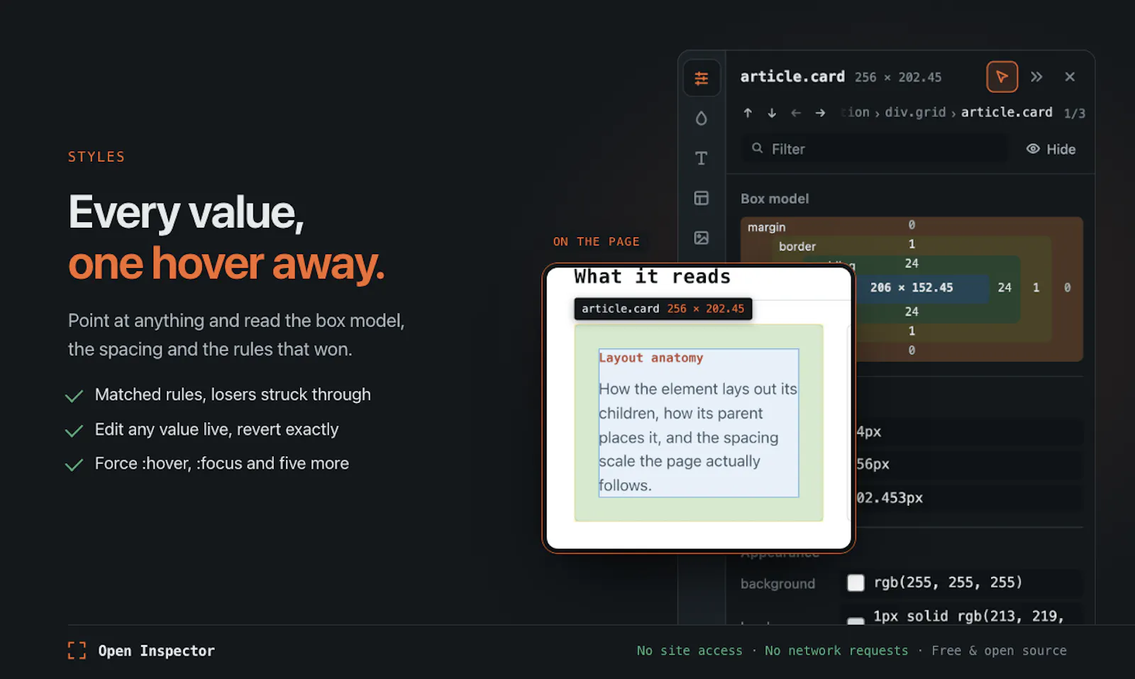 Open Inspector screenshot 5