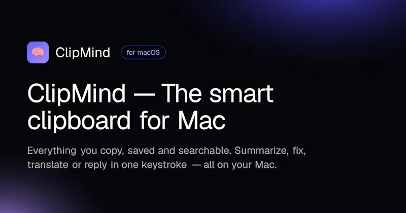 ClipMind screenshot 1