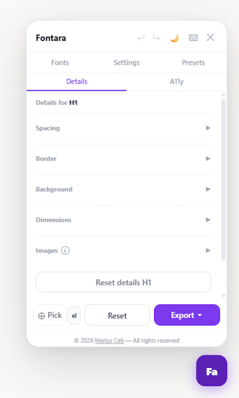 Fontara screenshot 6