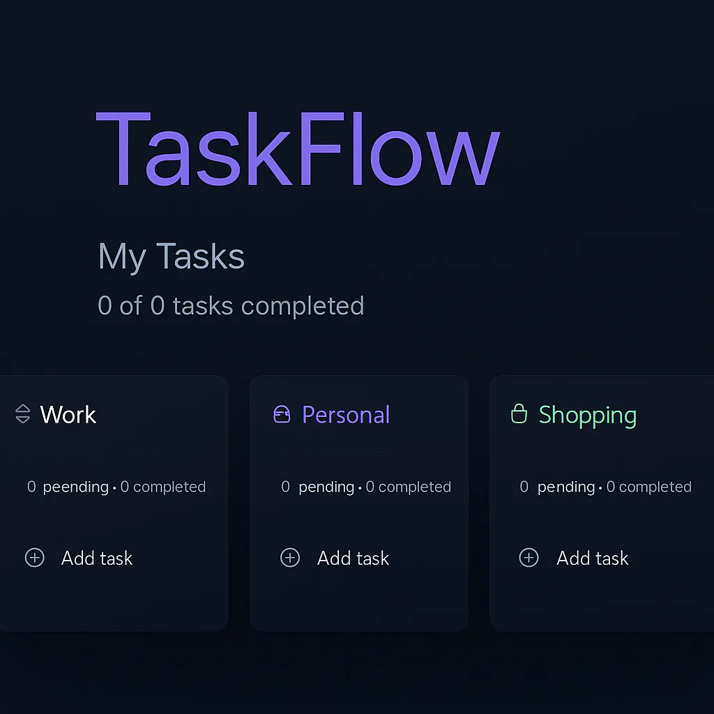 TaskFlow UI gallery image