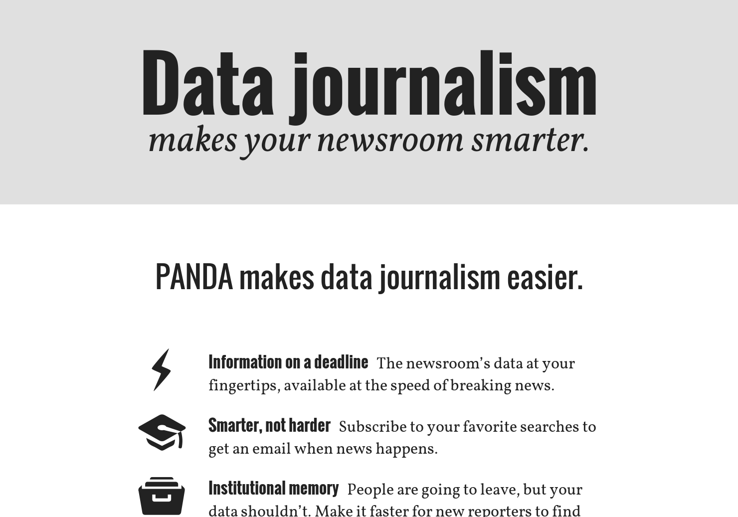 PANDA Project gallery image