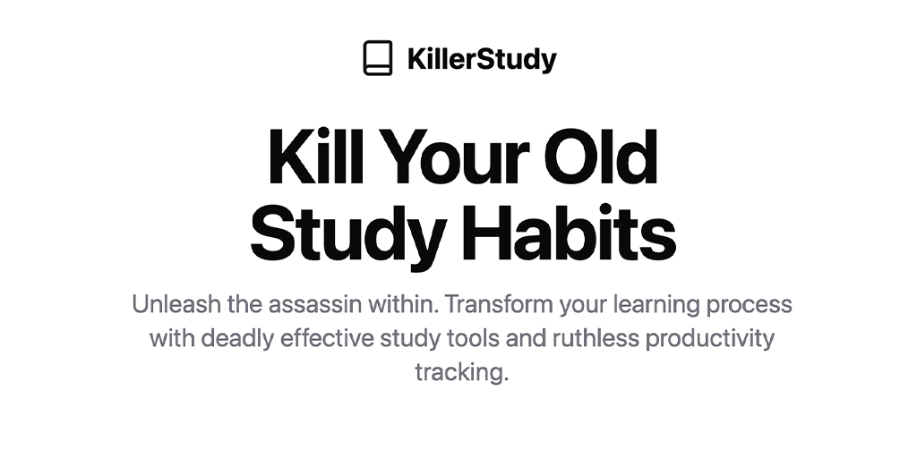 startuptile KillerStudy-Transform your learning with interactive study tools