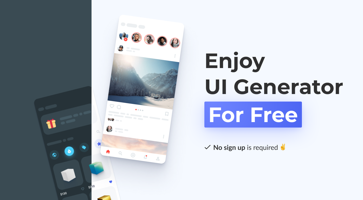 UI Generator gallery image