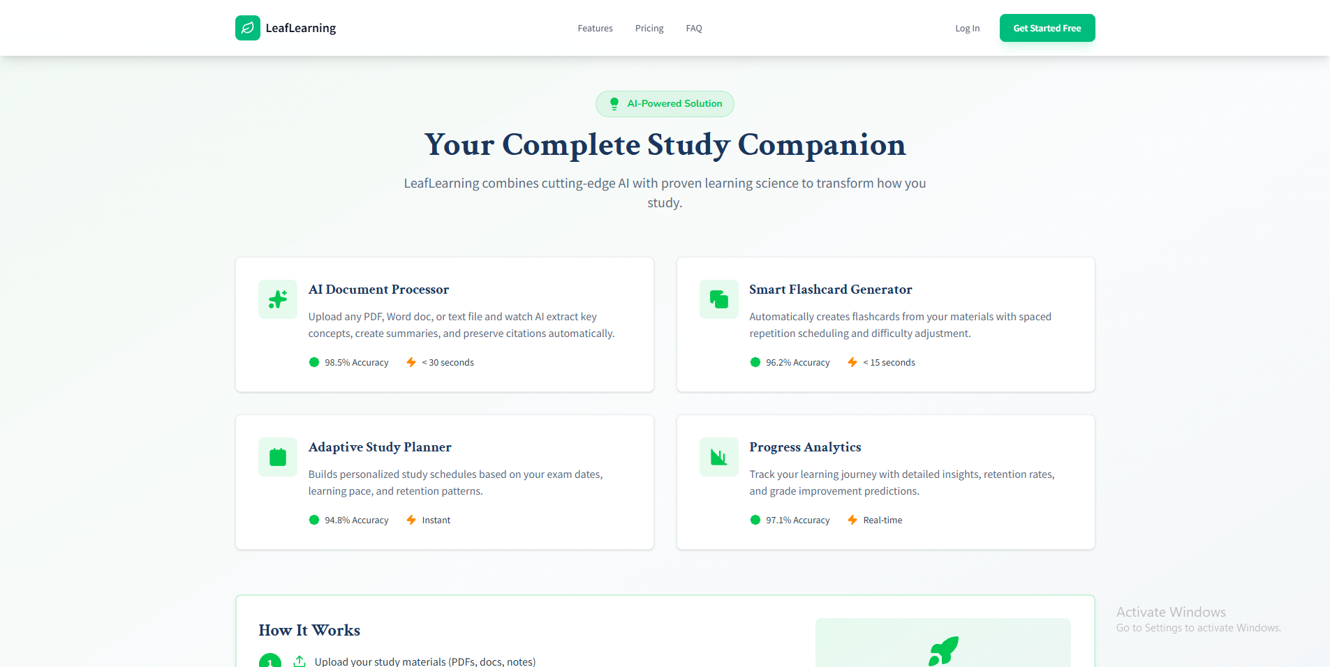 LeafLearning gallery image