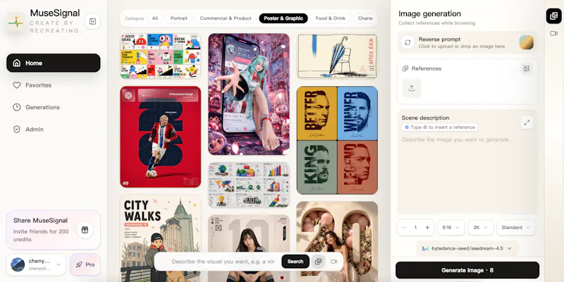 MuseSignal screenshot 2