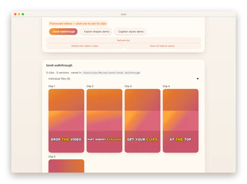 tondi screenshot 5