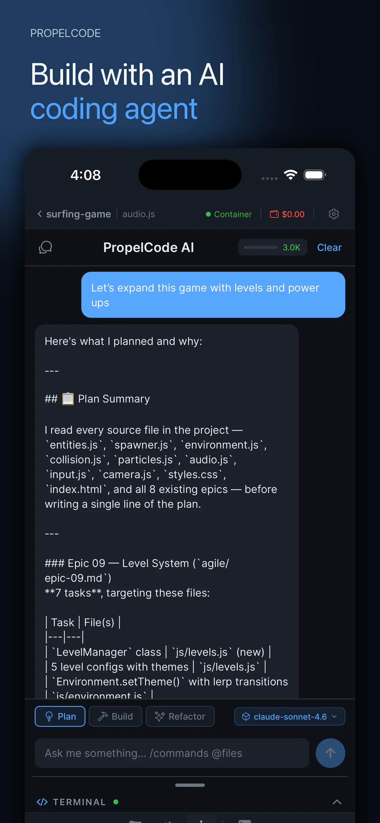 PropelCode: Your IDE, In Your Pocket screenshot 2