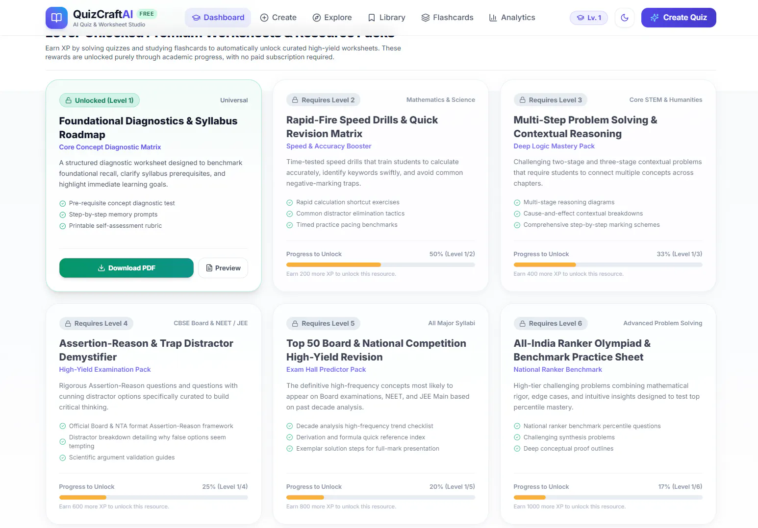 QuizCraft AI gallery image