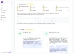 DeepAccount (Sales AI Research Agent) gallery image