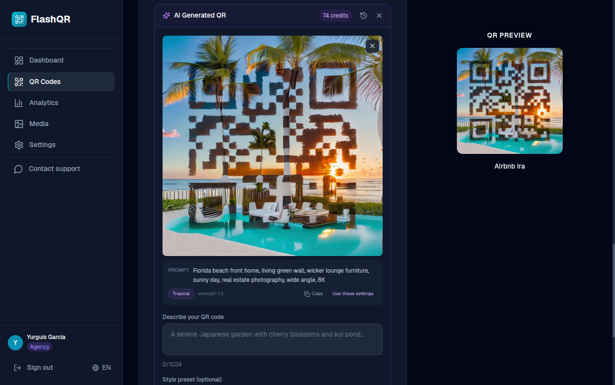 FlashQR — QR Code Creator & Manager gallery image