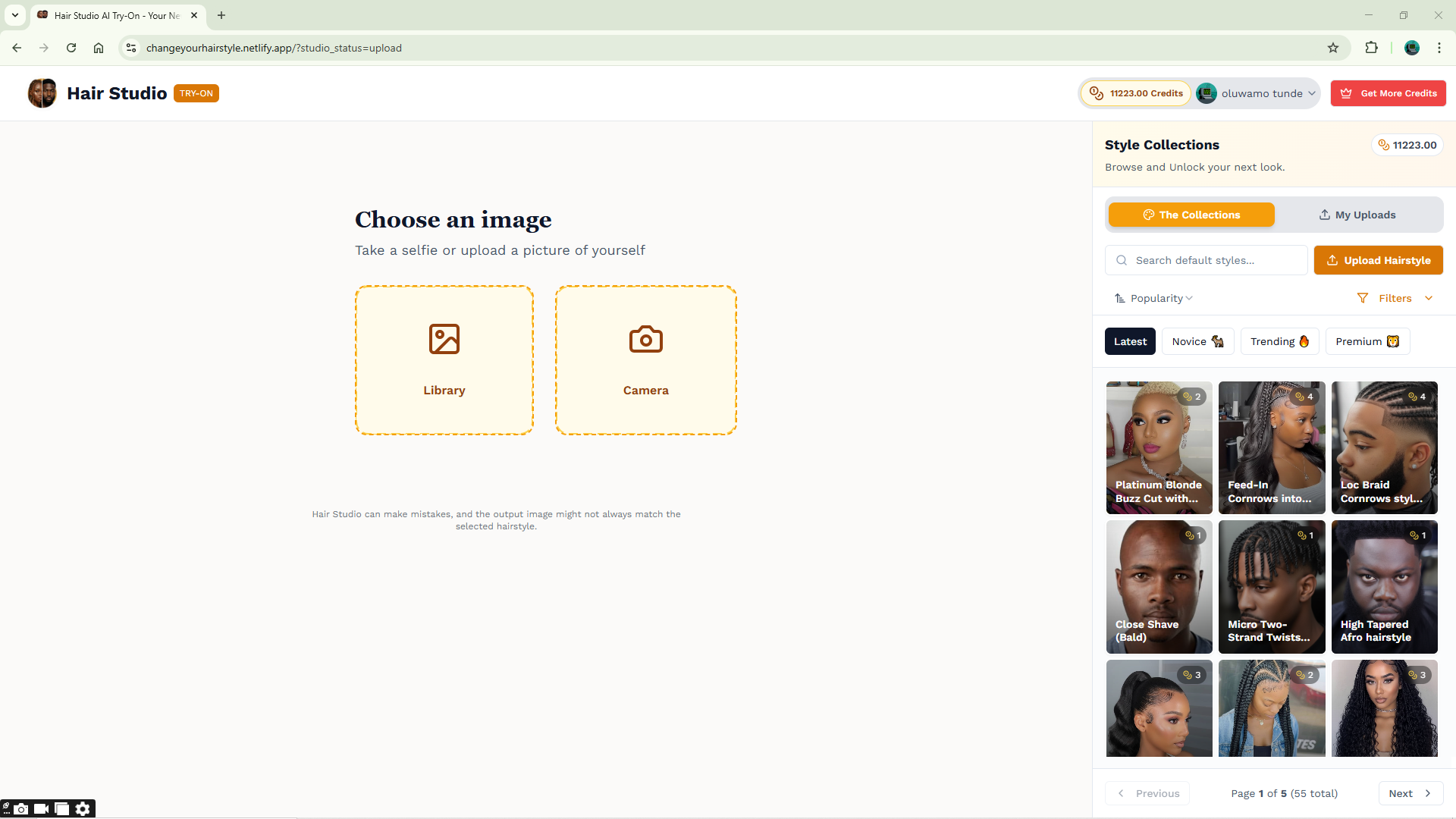 Hair Studio AI gallery image