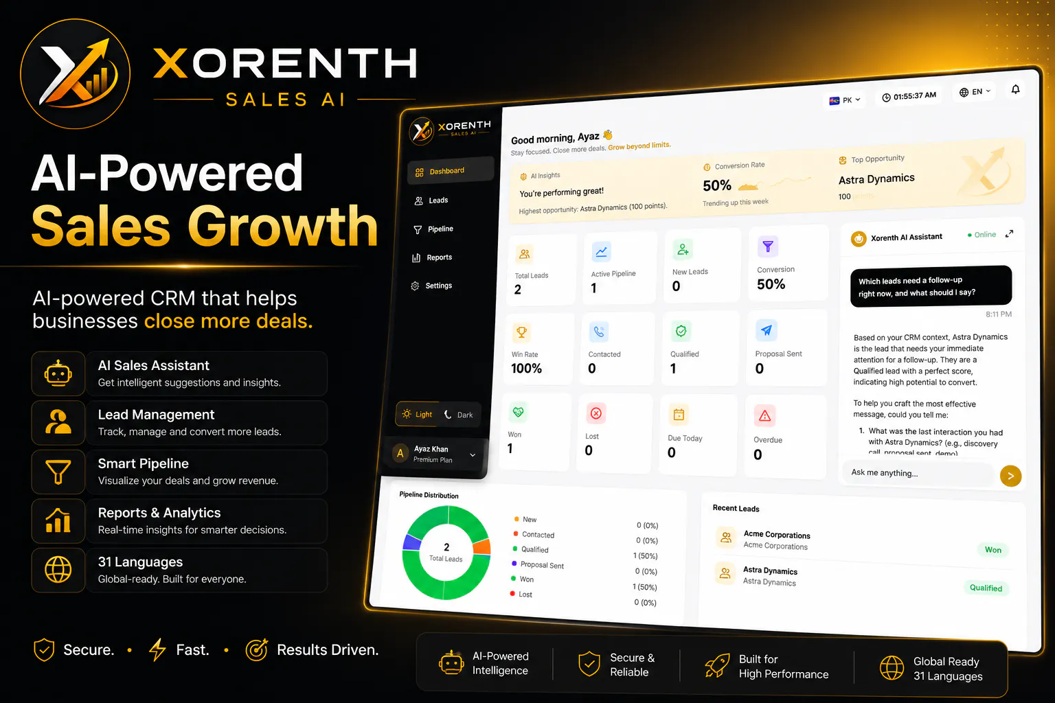 Xorenth Sales AI gallery image