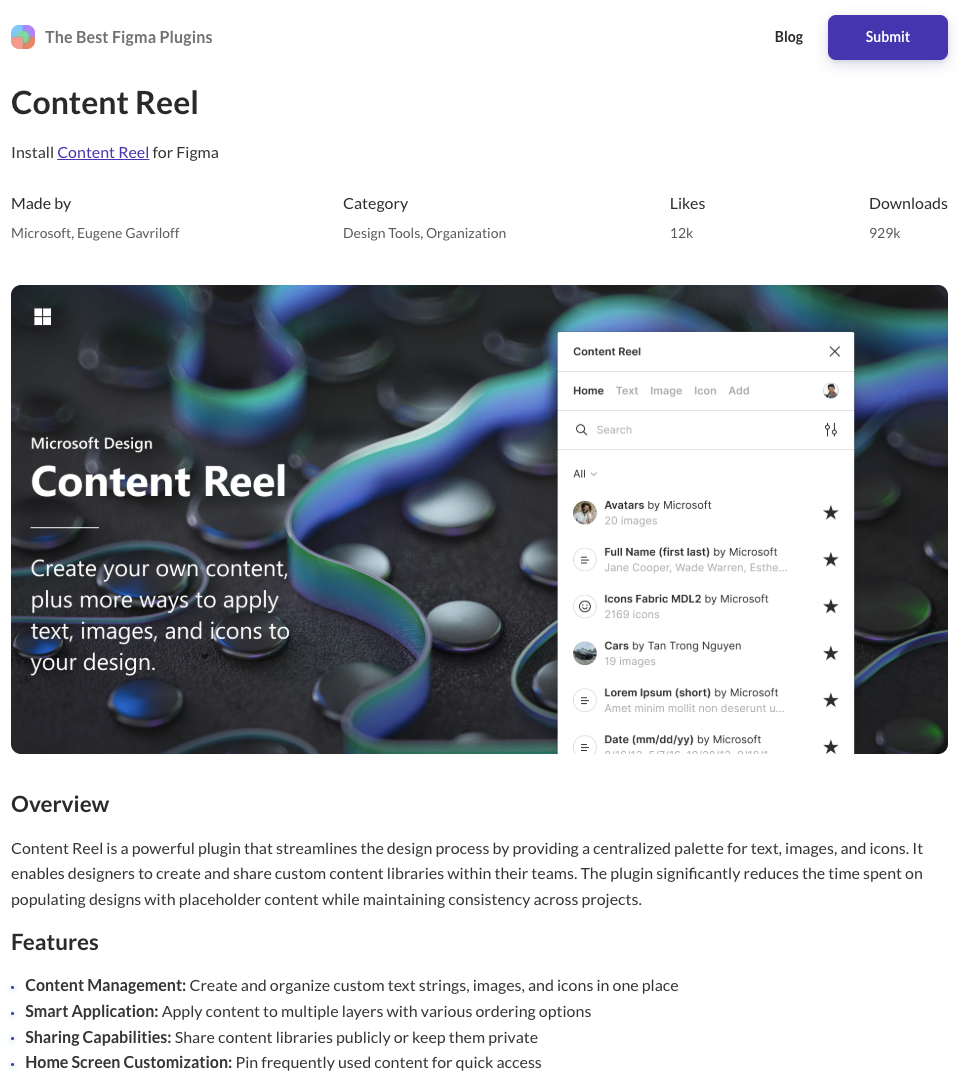 Best Figma Plugins gallery image
