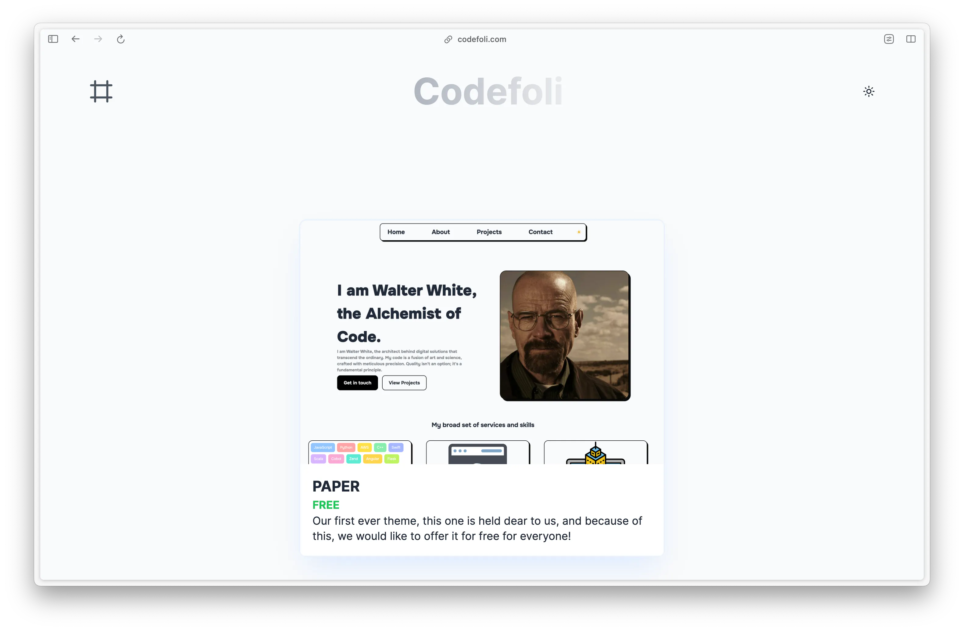 Codefoli gallery image