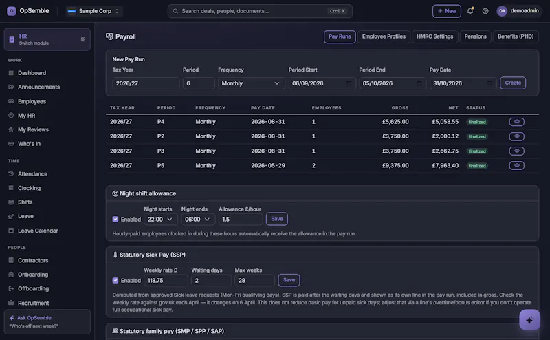 OpSemble screenshot 2