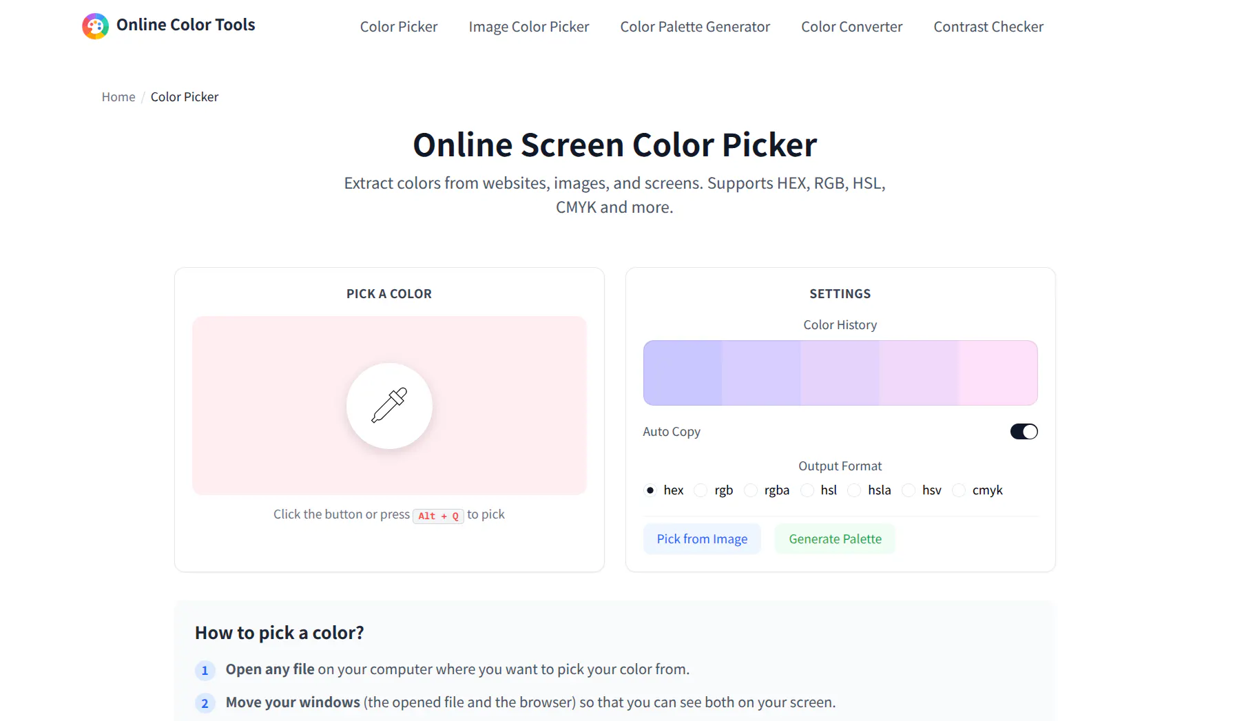 Free Online Color Tools for Designers gallery image
