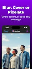 Blur Face - photo & video - iOS, Android gallery image