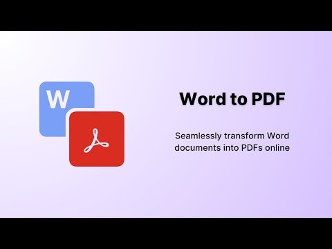 Word to PDF gallery image