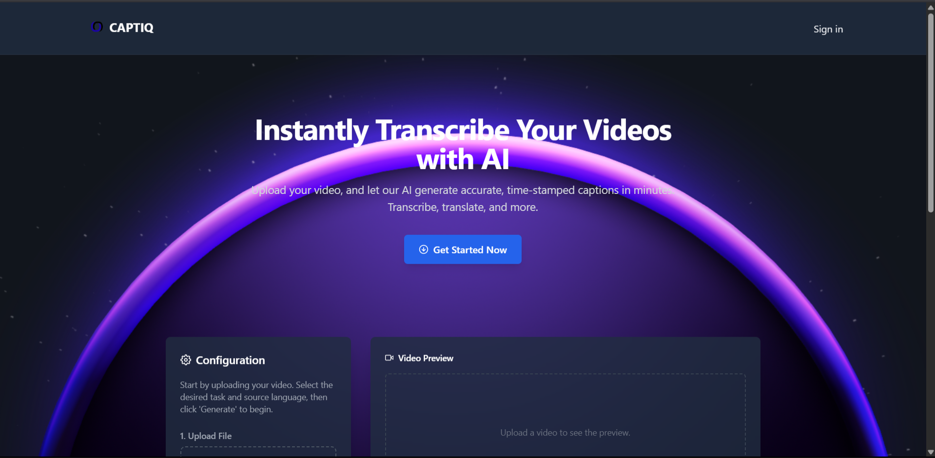Video Caption Generator gallery image
