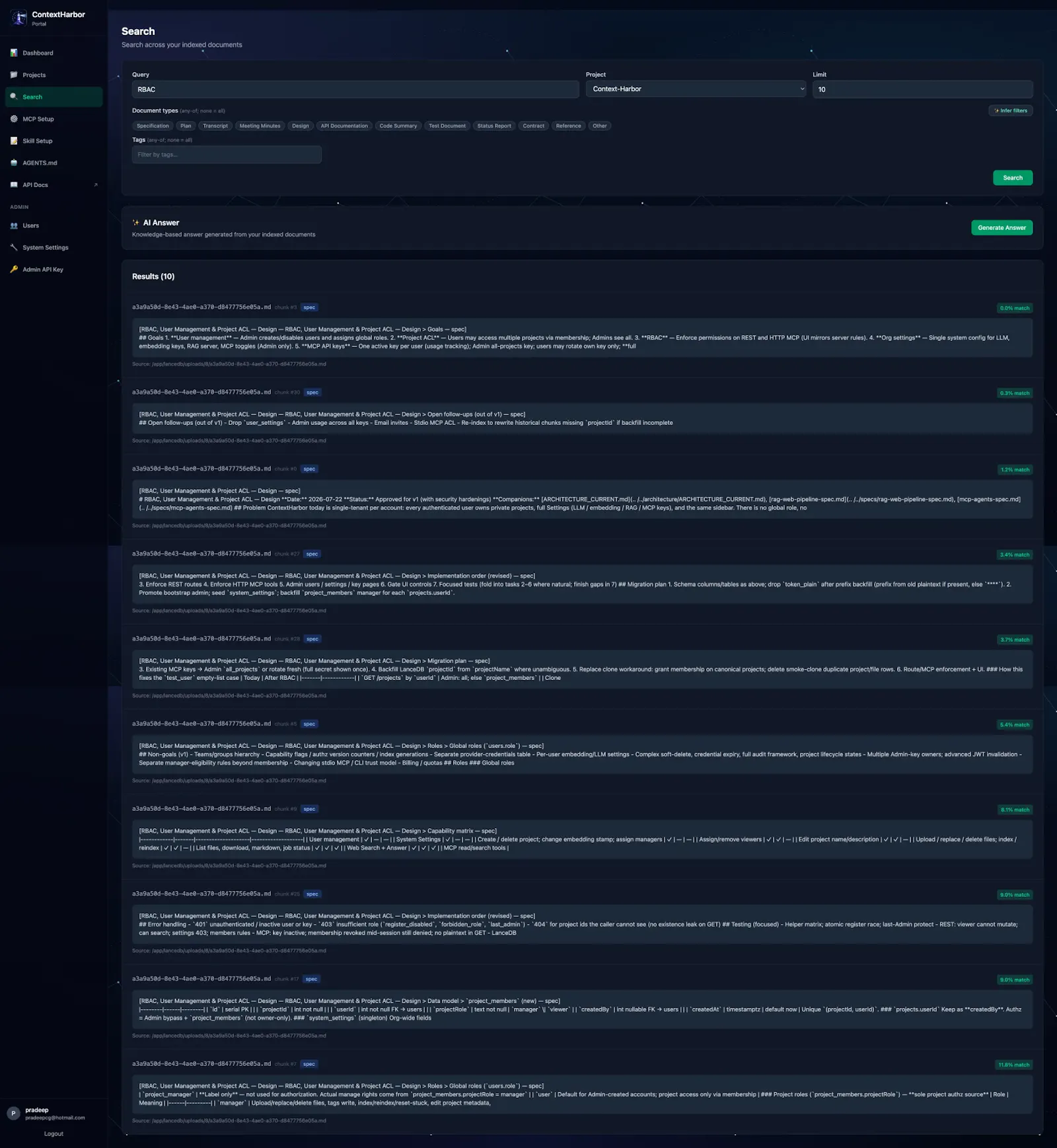 ContextHarbor screenshot 4