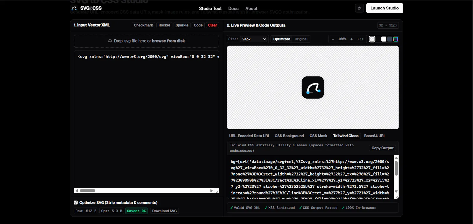SVG2CSS screenshot 5