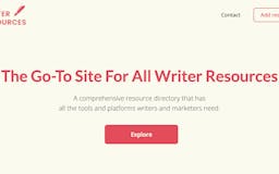 Writer Resources media 1