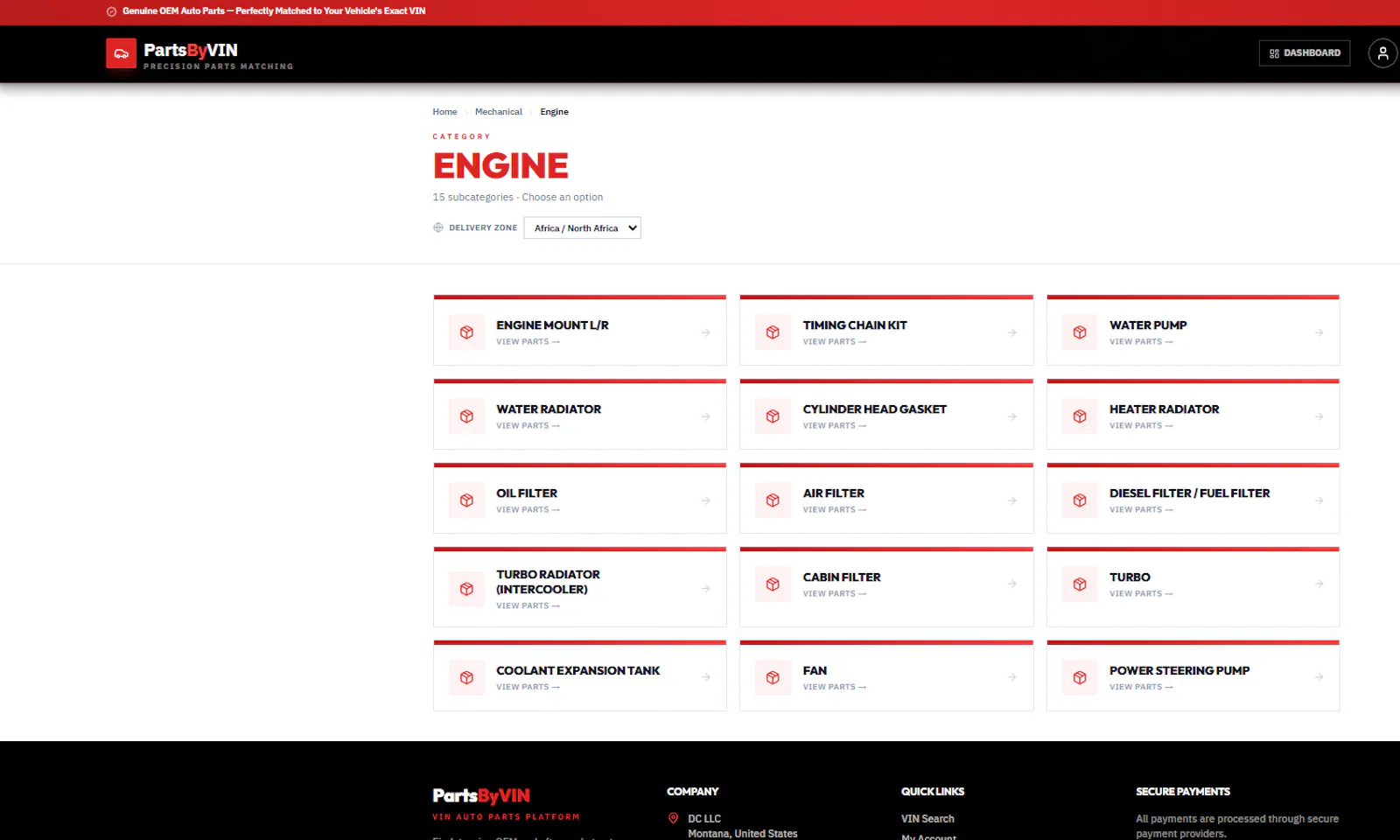 Parts By VIN screenshot 3