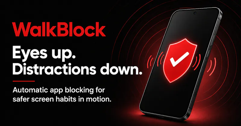 WalkBlock Kids Safety screenshot 1
