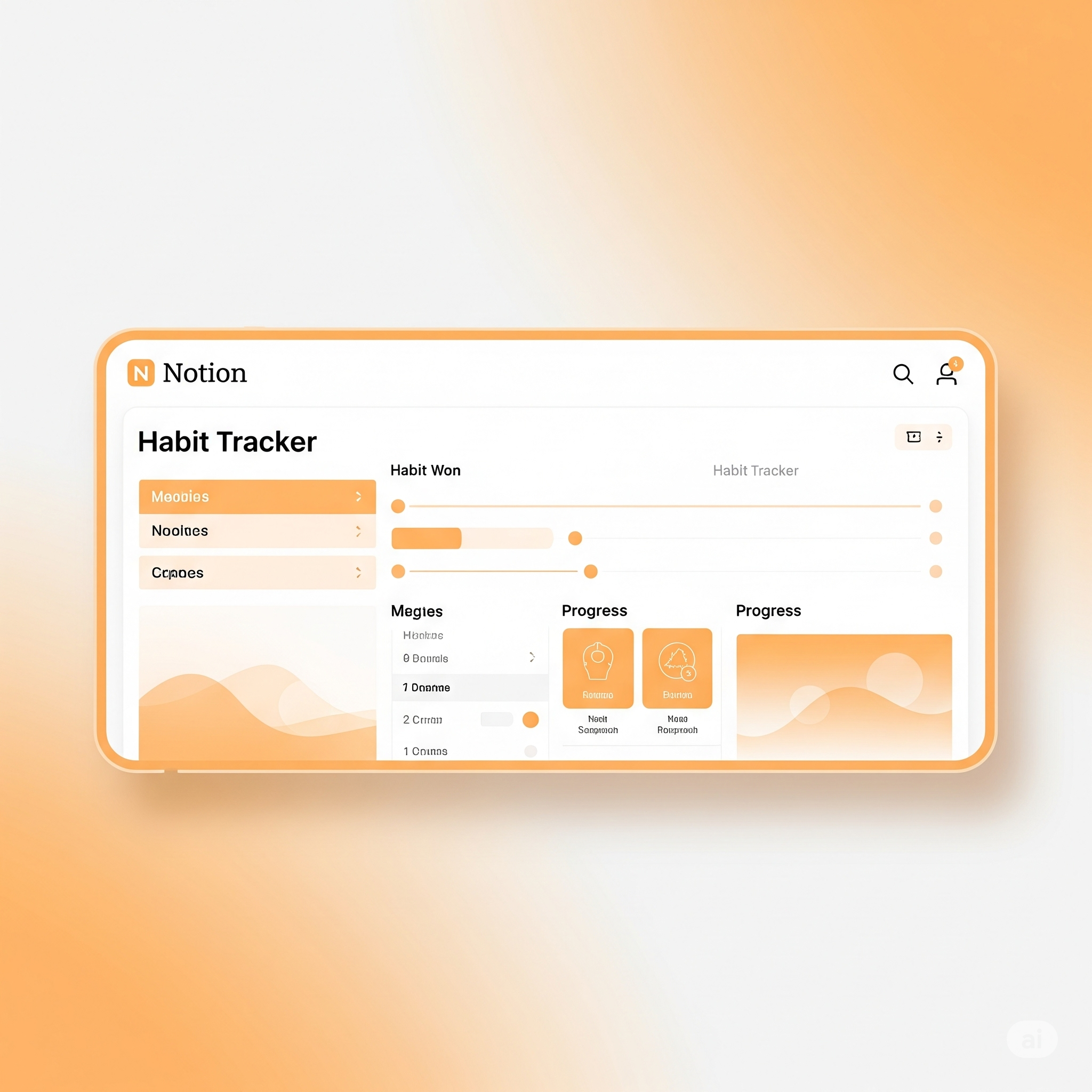 Daily Habit Tracker – Notion Template
