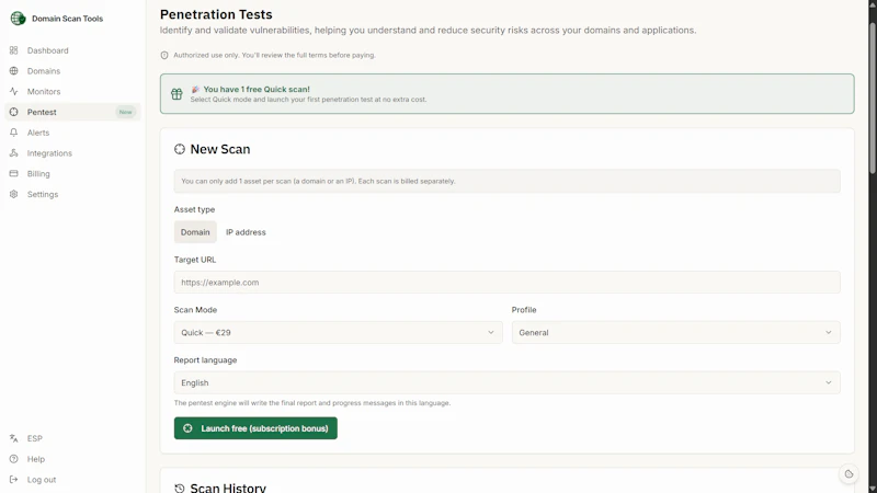 Domain Scan Tools screenshot 6