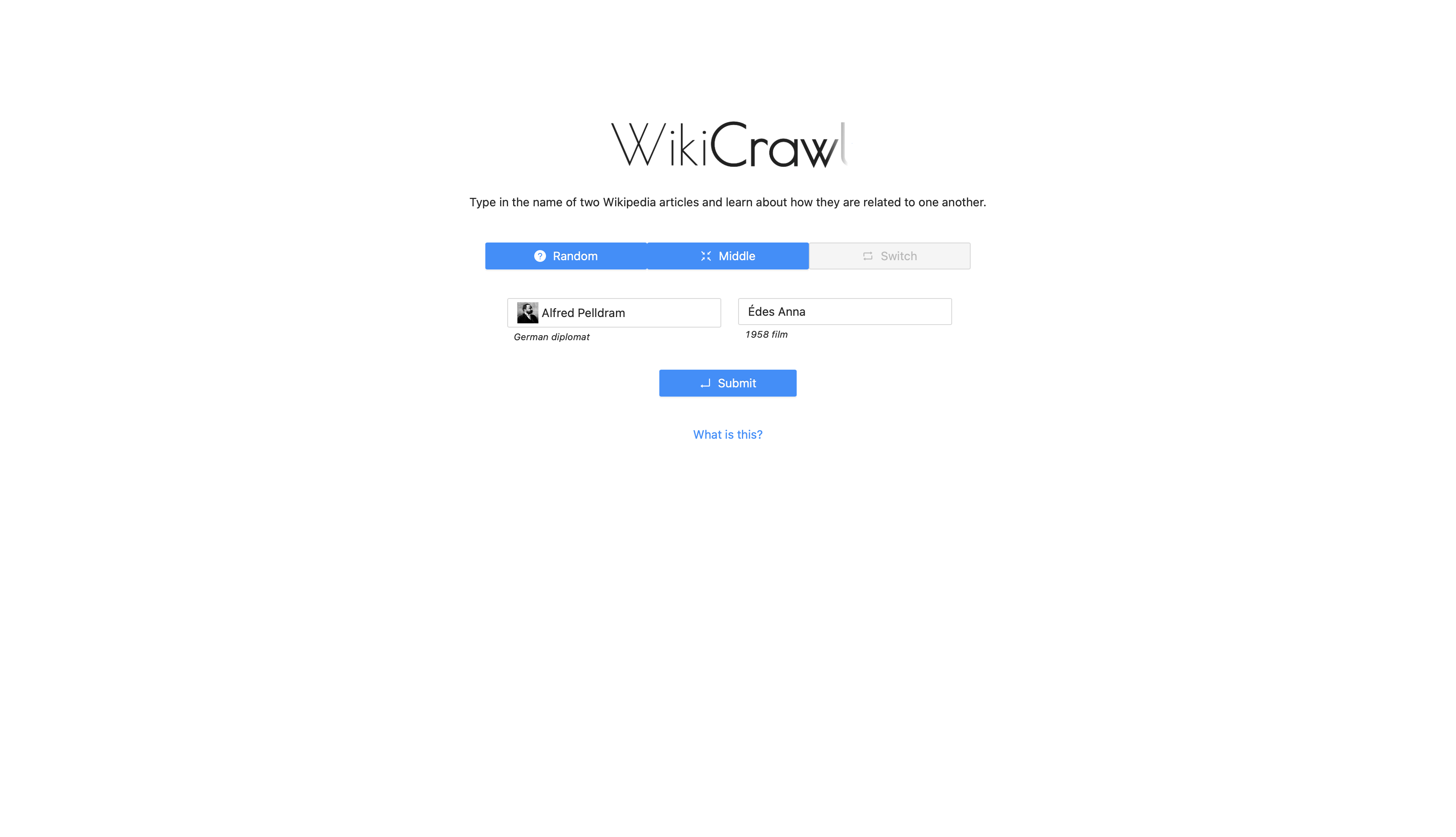 WikiCrawl gallery image