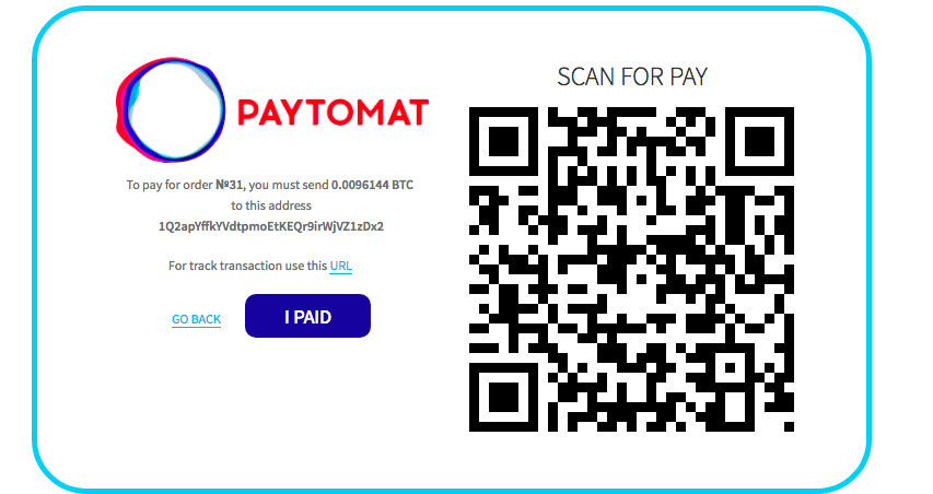 Paytomat Crypto Gateway gallery image