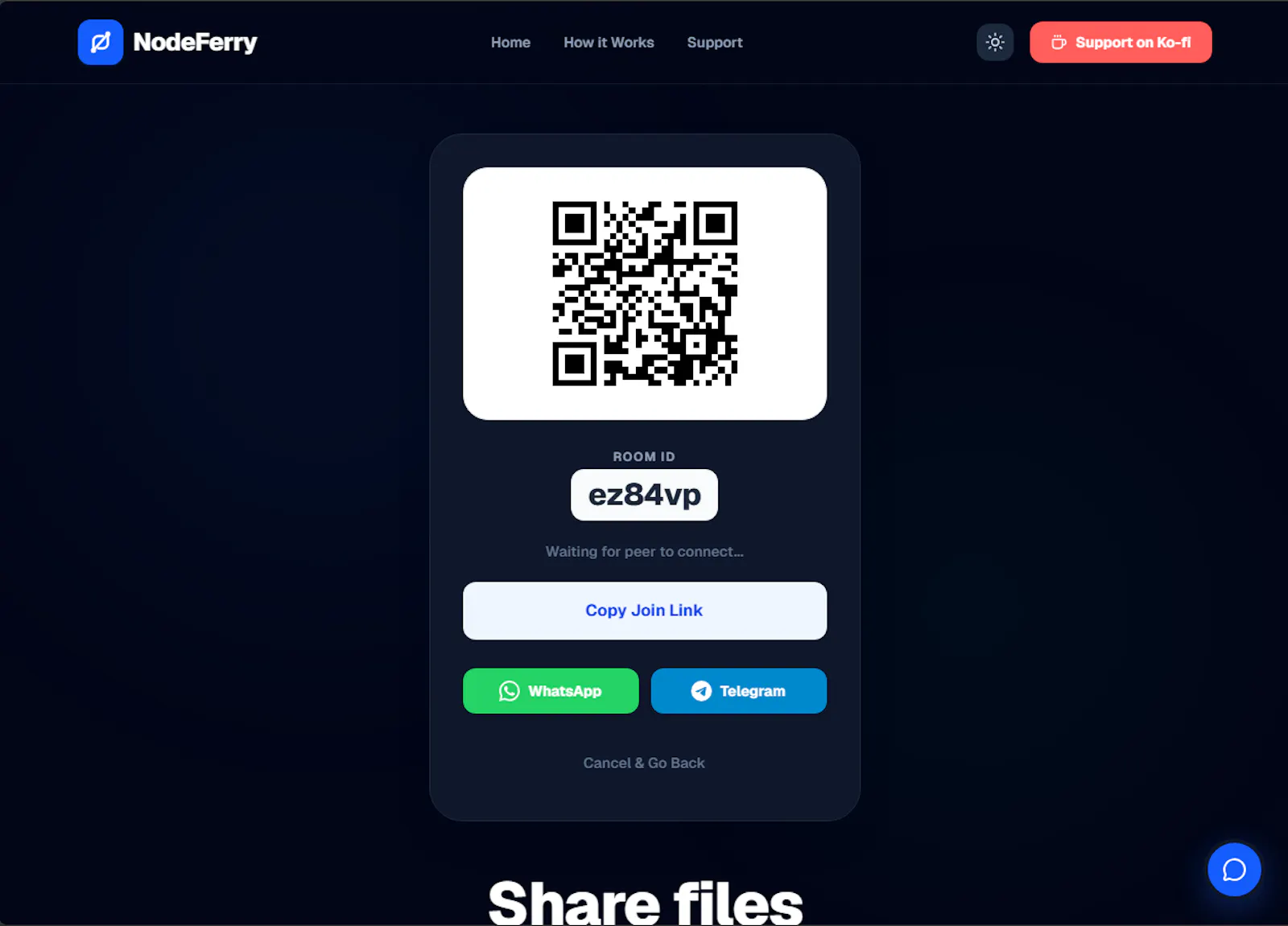 NodeFerry screenshot 2