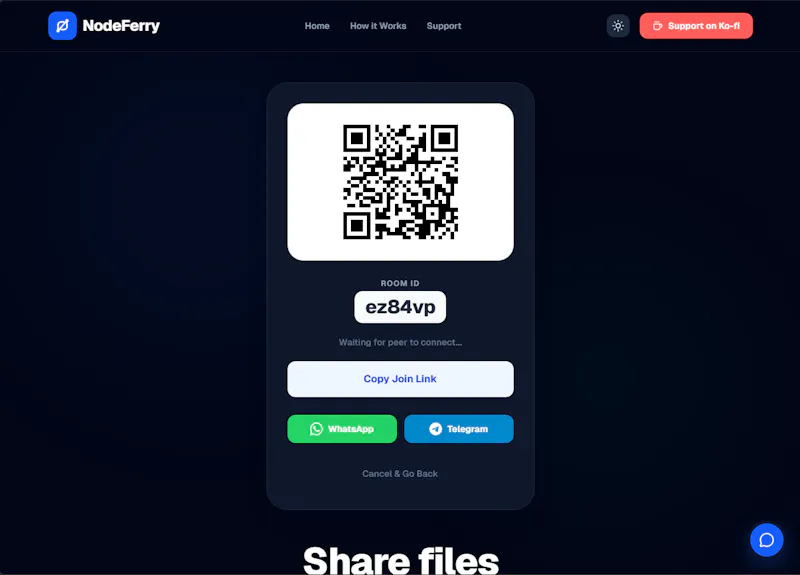 NodeFerry screenshot 2