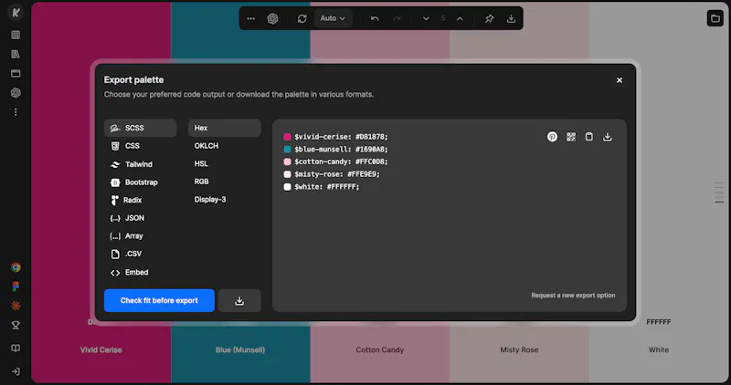 KColor screenshot 5