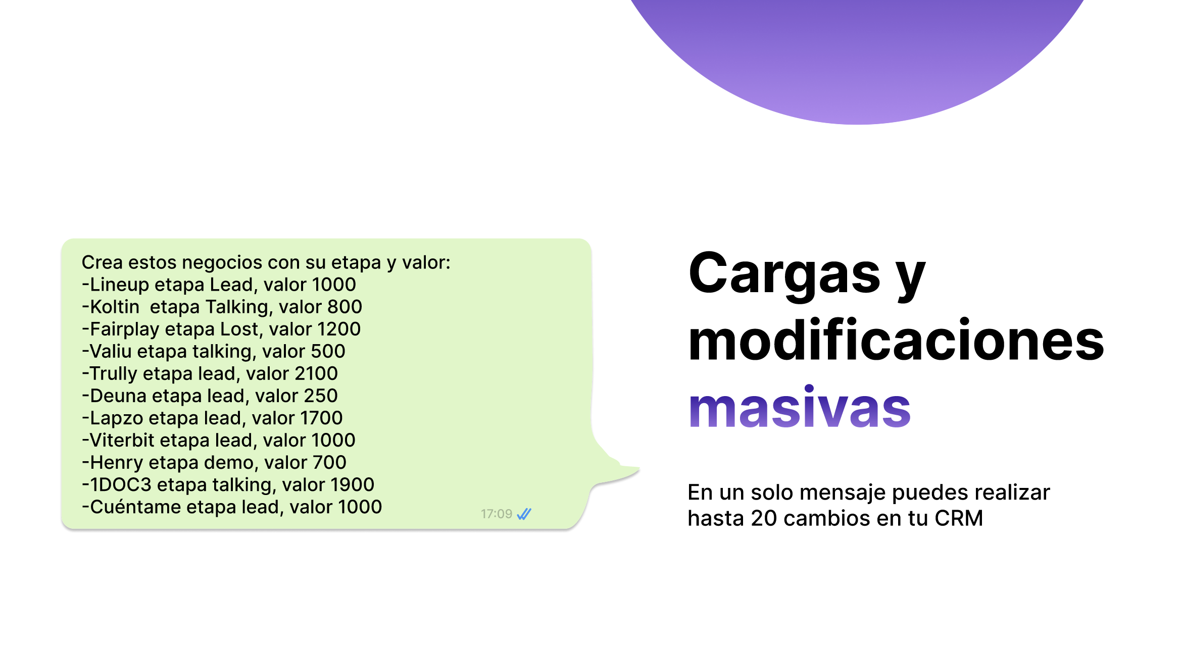 Hustle CRM Copilot - Aggiorna il tuo CRM con solo un messaggio da WhatsApp e Slack media 5
