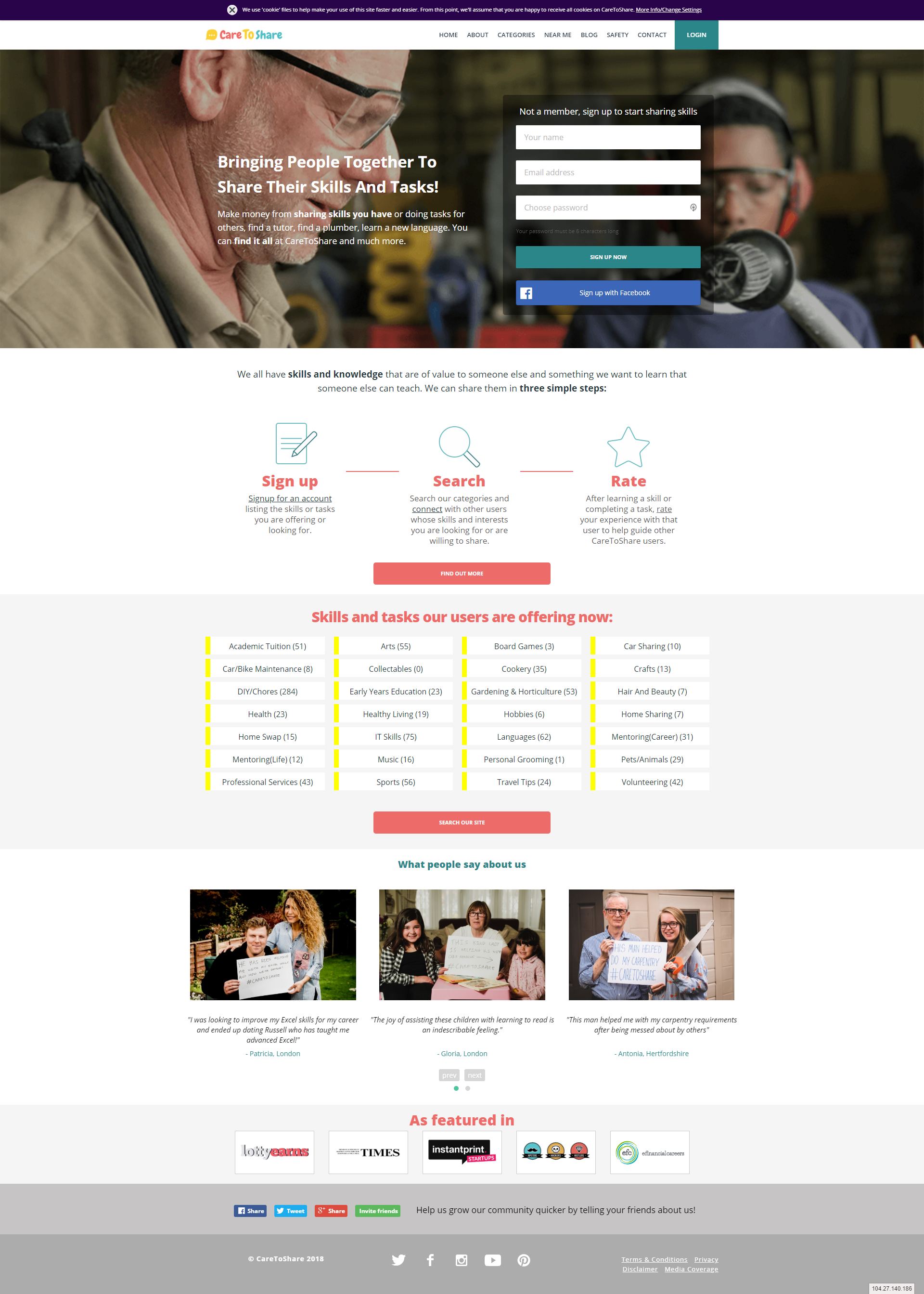 CareToShare gallery image