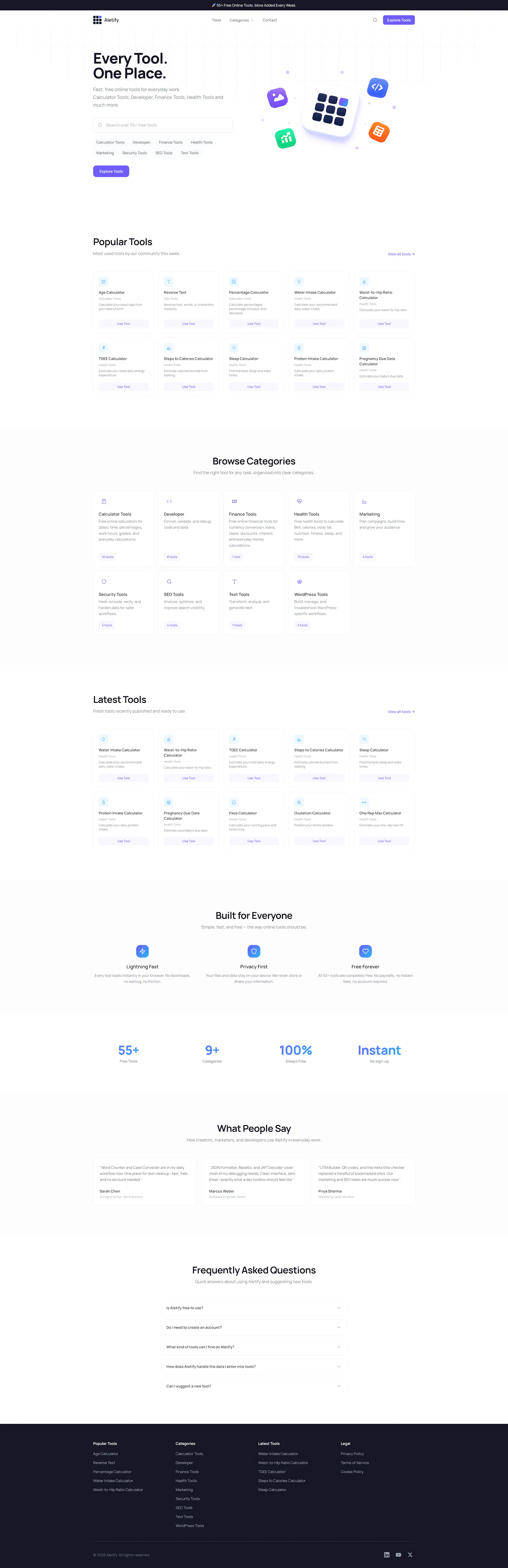 Aletify screenshot 1