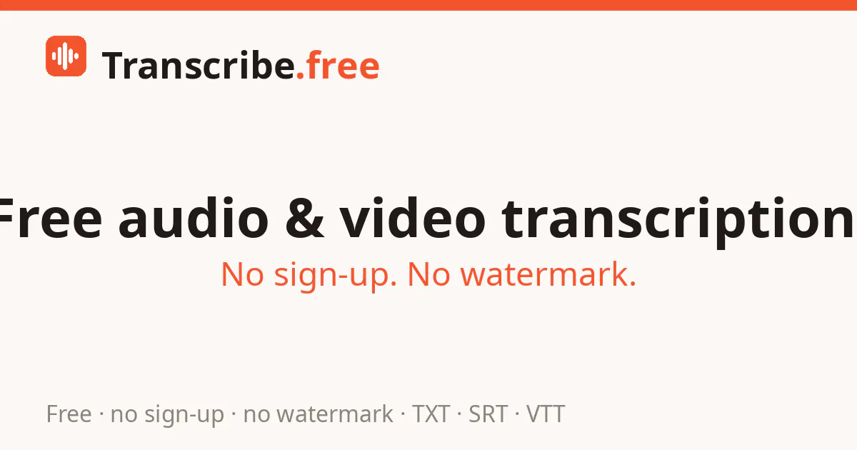 transcribe.free gallery image
