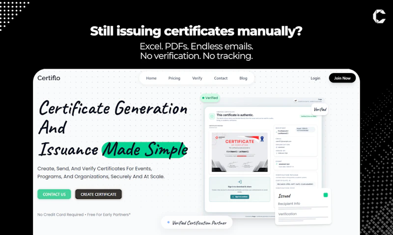 Certiflo screenshot 2