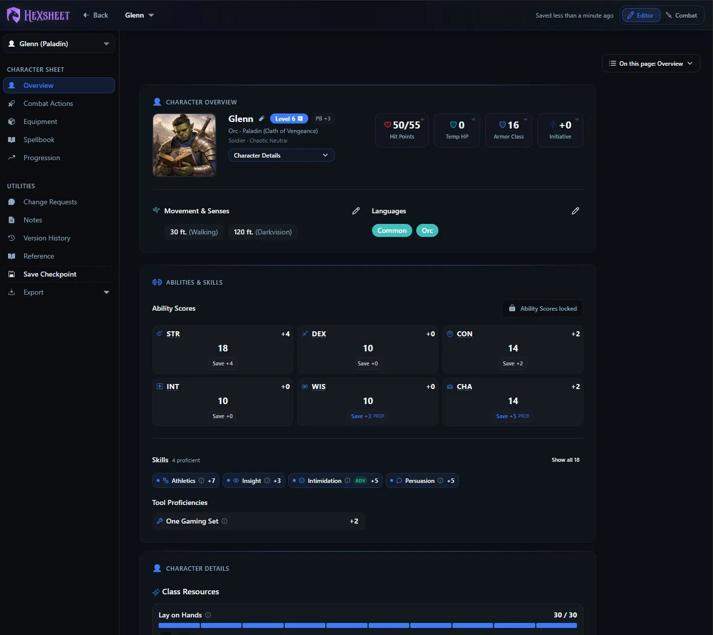 HexSheet gallery image