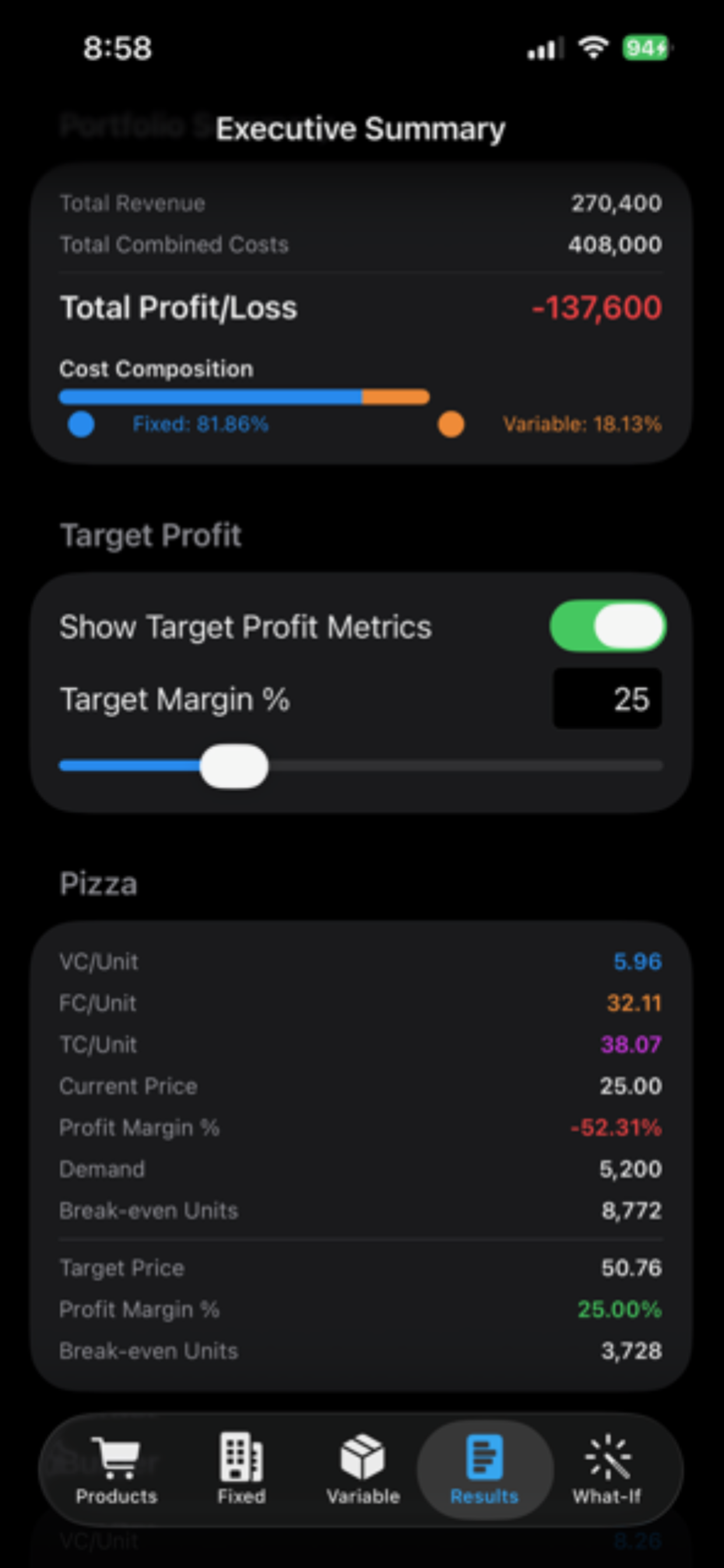 Costmate - Screenshot 5 showing product features and functionality