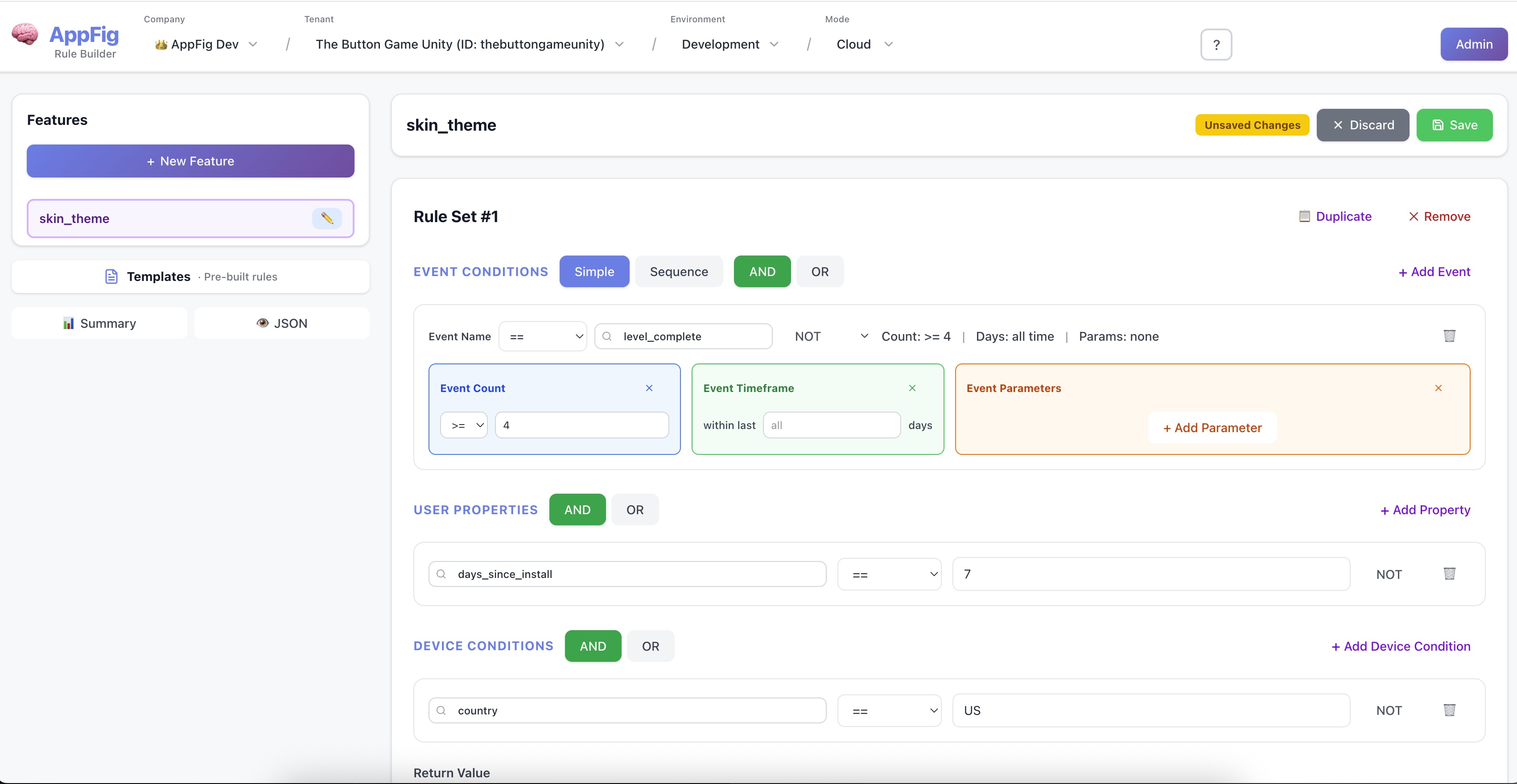 AppFig - Screenshot 2 preview