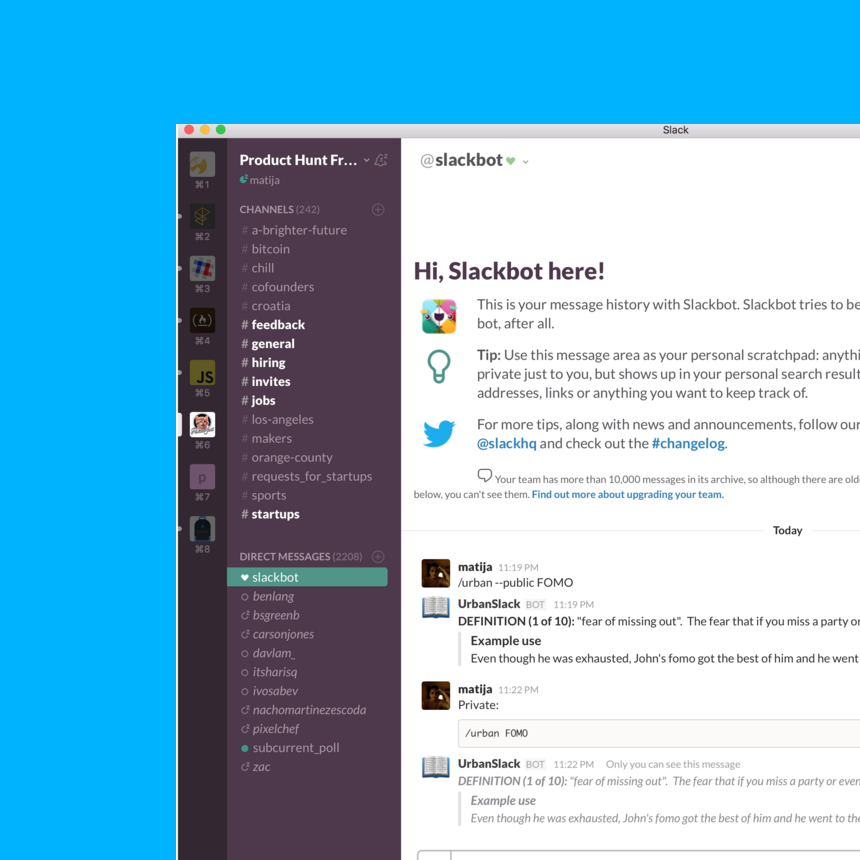 Urban Slack gallery image