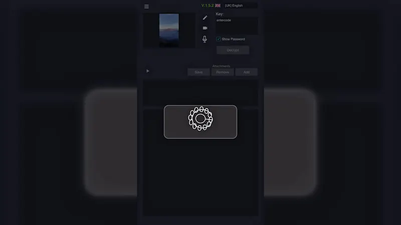 StegoVault: Hide Secret Files screenshot 1 (video preview)
