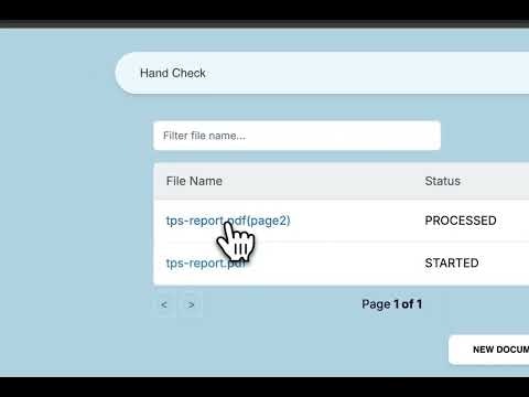 Hand Check gallery image