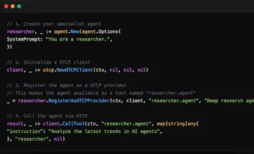 go-agent framework gallery image